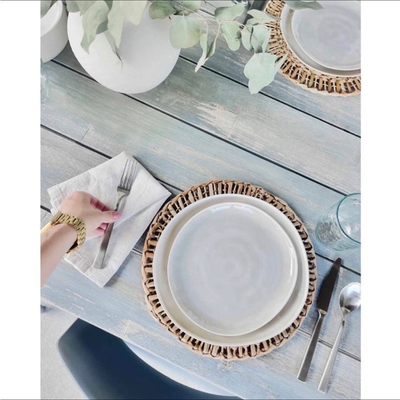 4pk 11" Tonal Bamboo-Melamine Dinner Plate Natural/Cream Hearth & Hand Magnolia - Picture 5 of 5